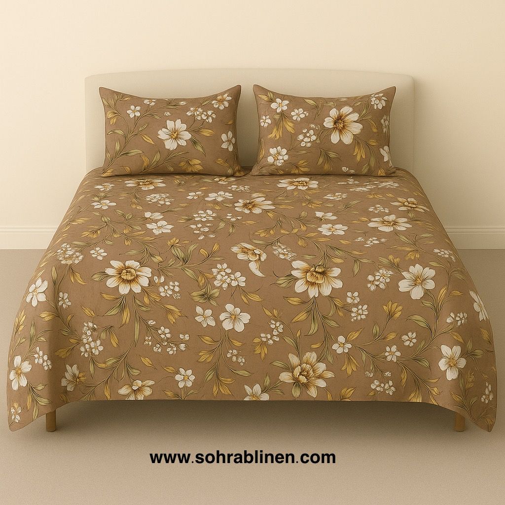 Crystal cotton bedsheet set