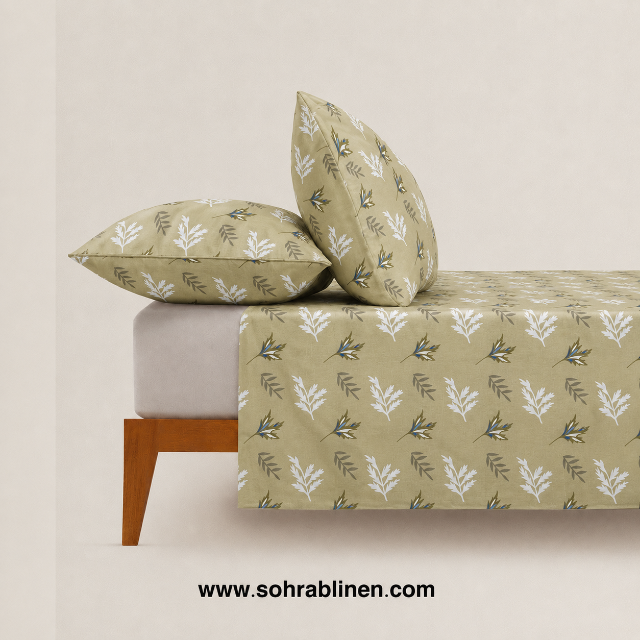 Meadow Leag T-150 Cotton Bed Sheet Set