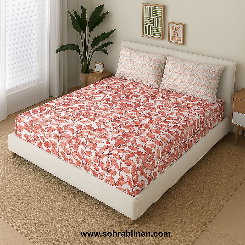 Blooming T-150 Cotton bedSheet Set