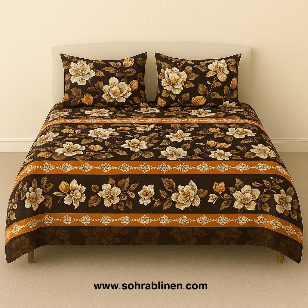 Crystal cotton bedsheet set