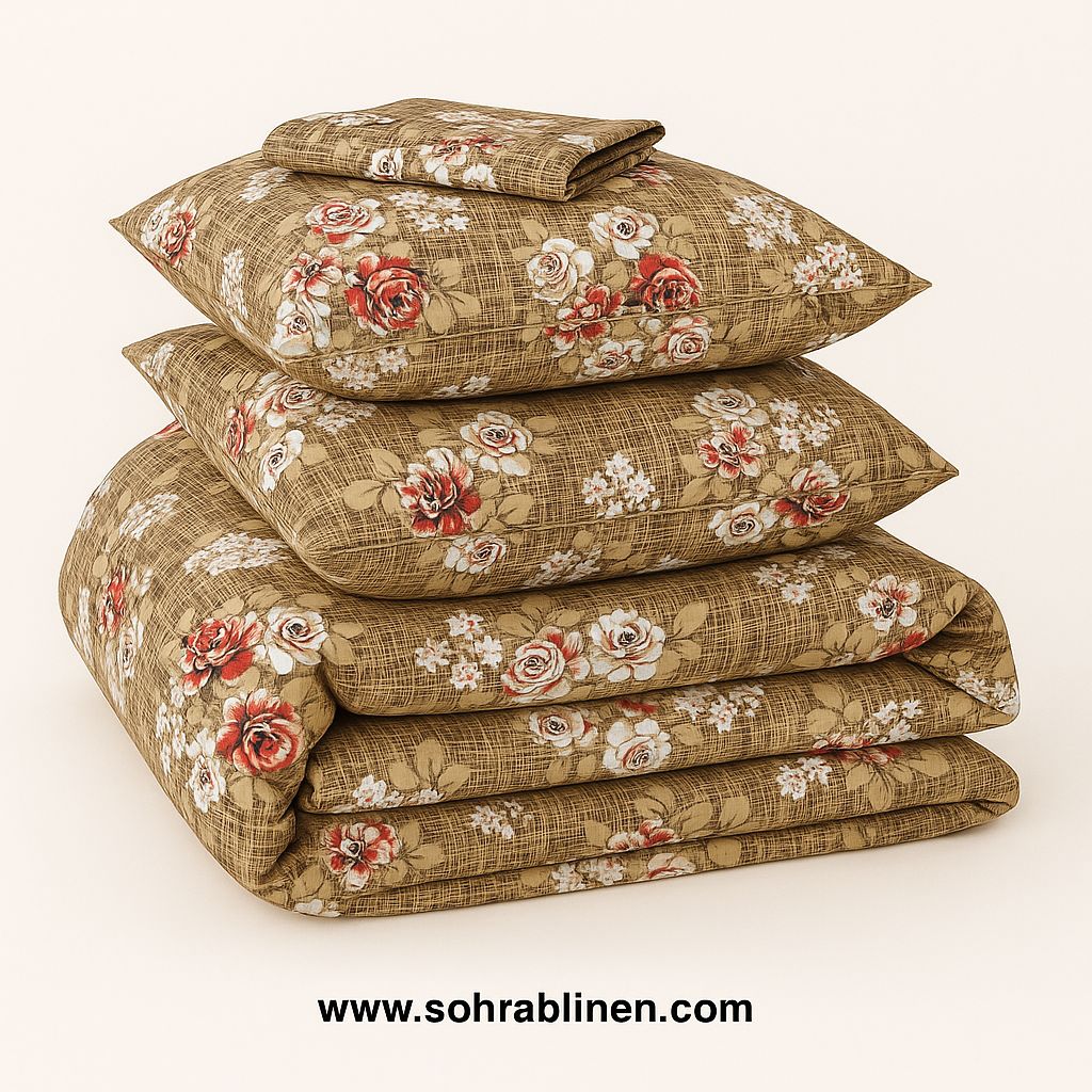 Royal Daisy Comforter Set 6PC