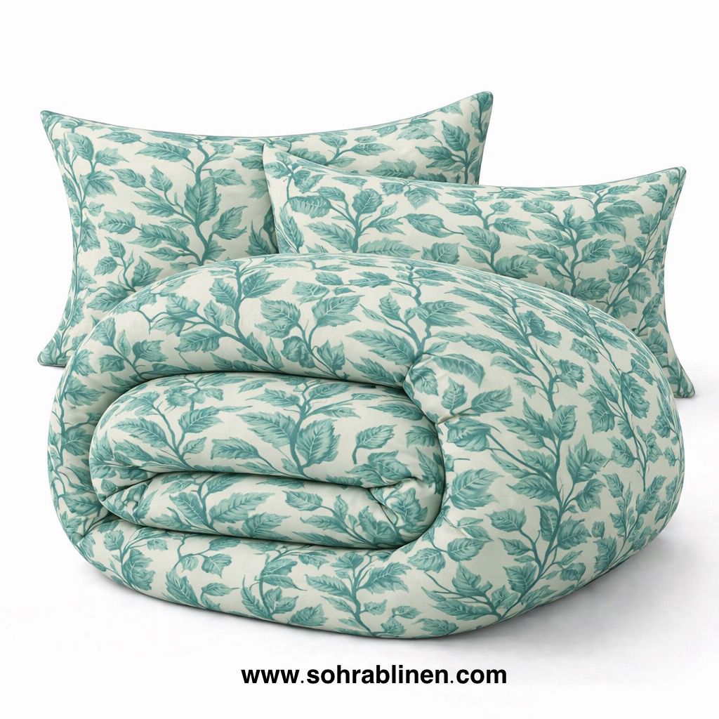 Modern Botanical Quilt Cover set
