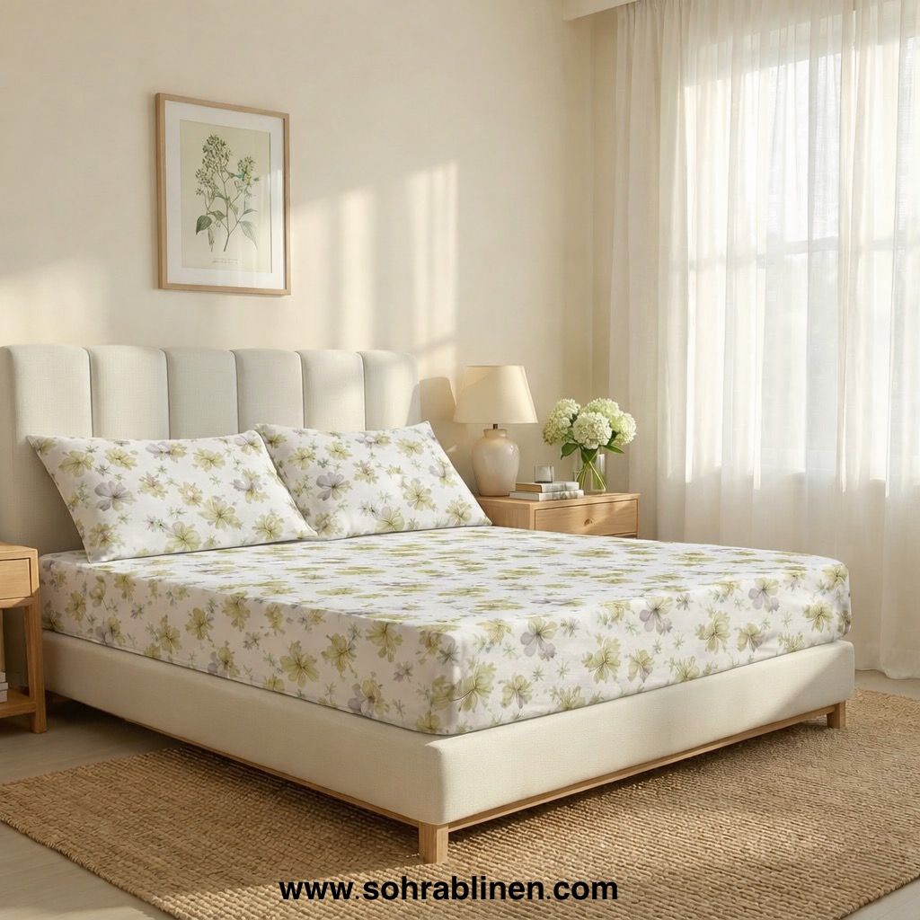 Feb - Meadow A4 T-150 Bedsheet Set