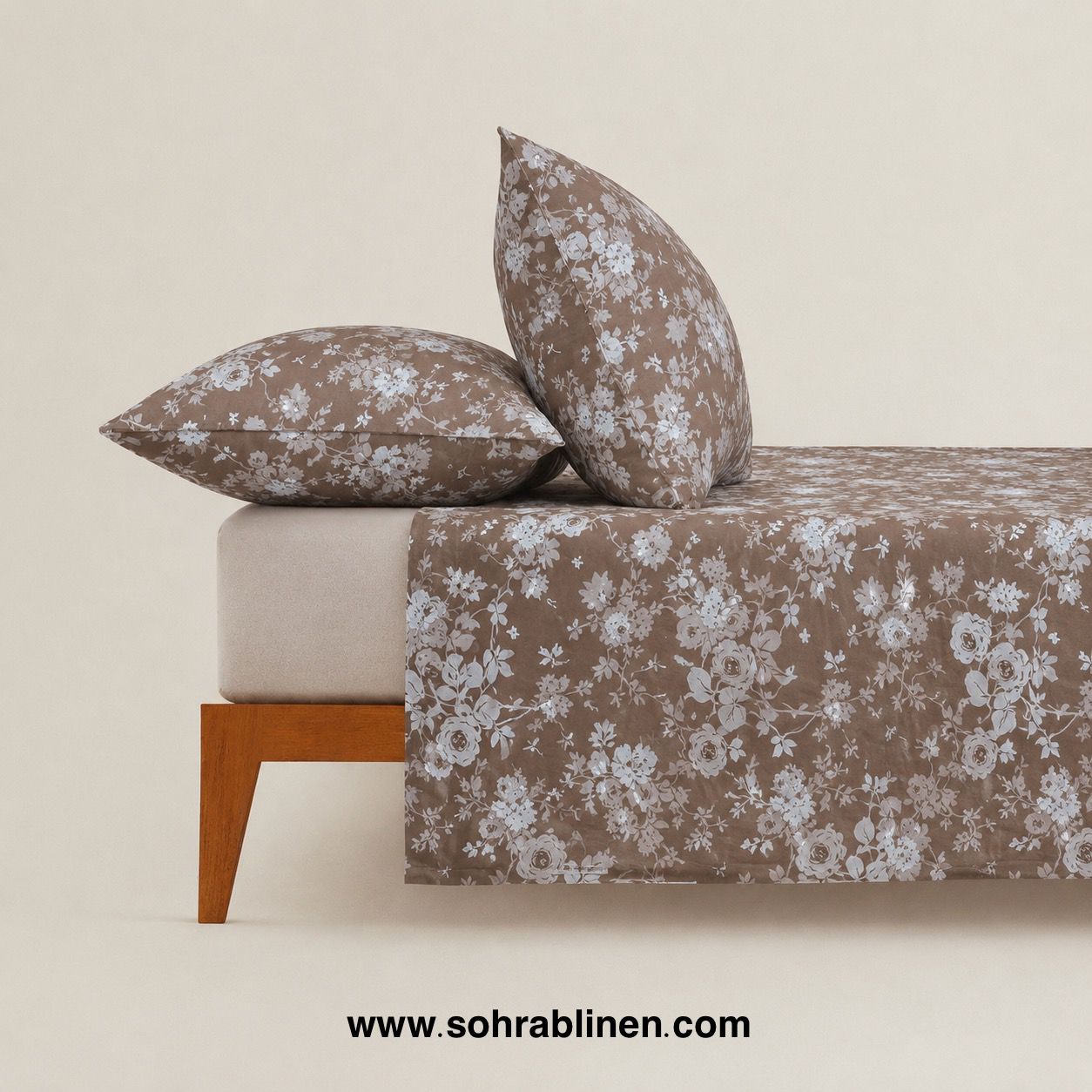 Desert Blossom T-150 Cotton Bed Sheet Set
