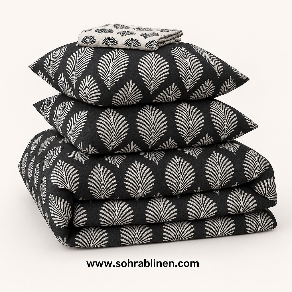 Block Print Comforter Set Pakistan