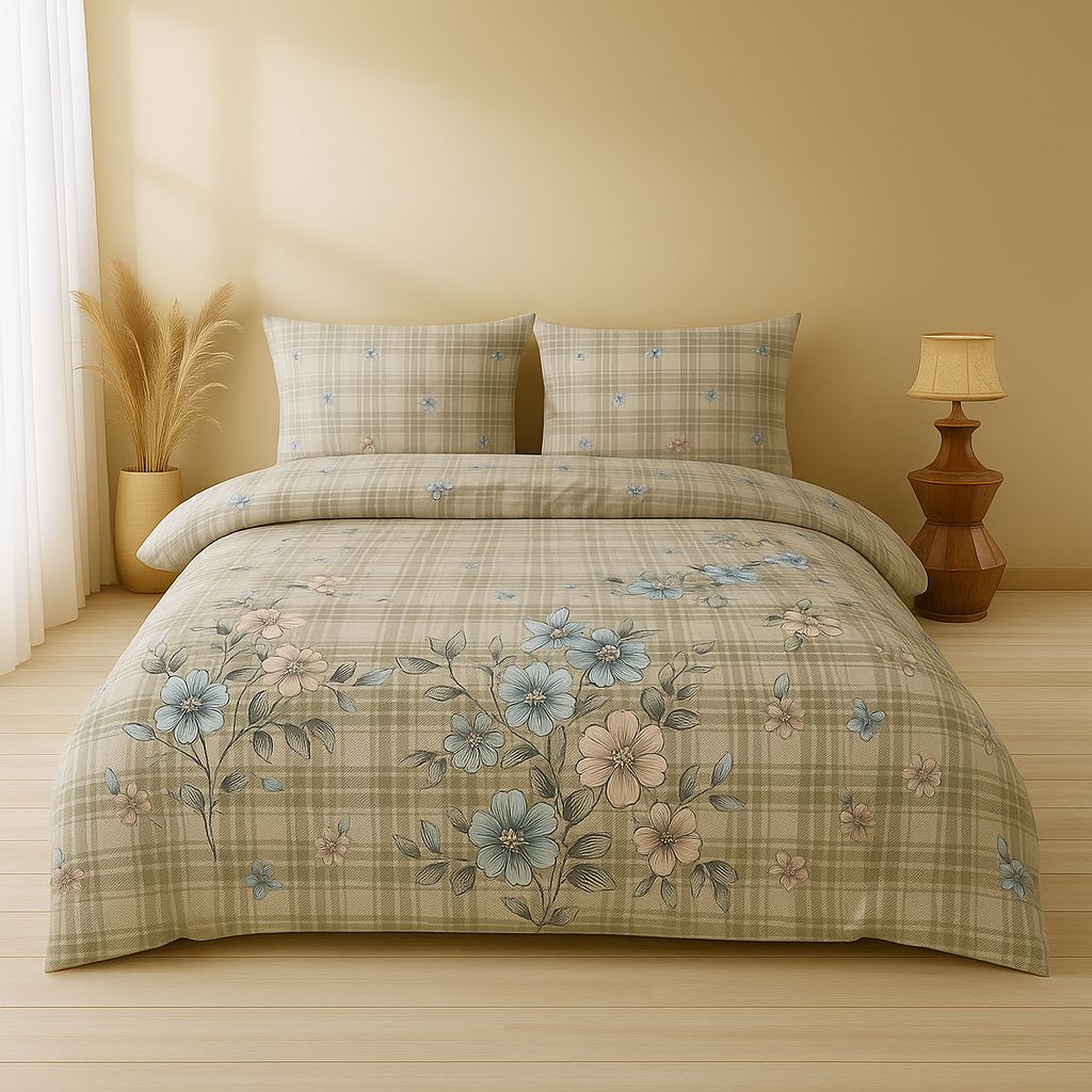 Luxe Printed Cotton Bedsheet sets