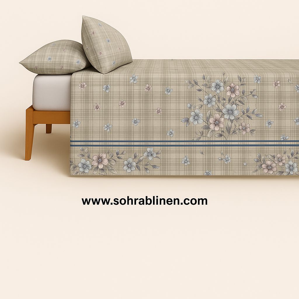 Luxe Printed Cotton Bedsheet sets