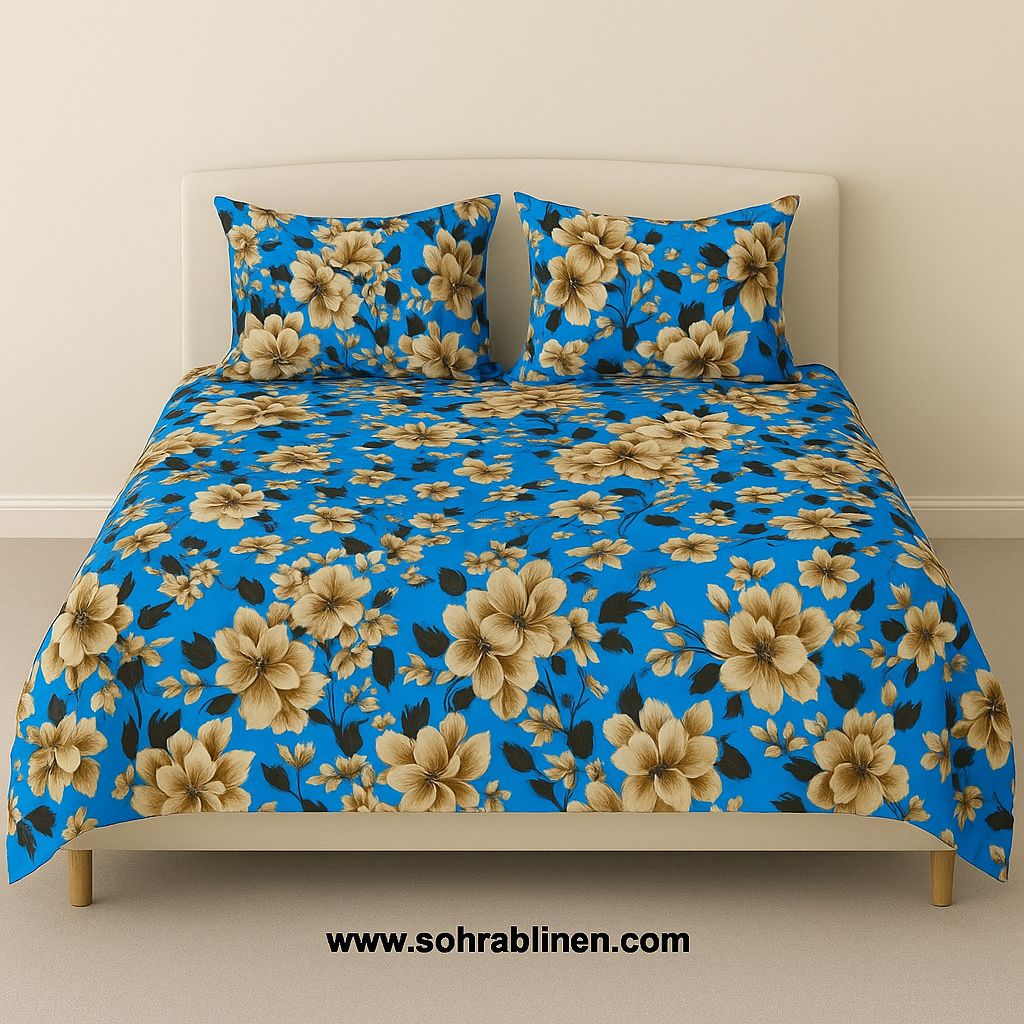 Crystal cotton bedsheet set