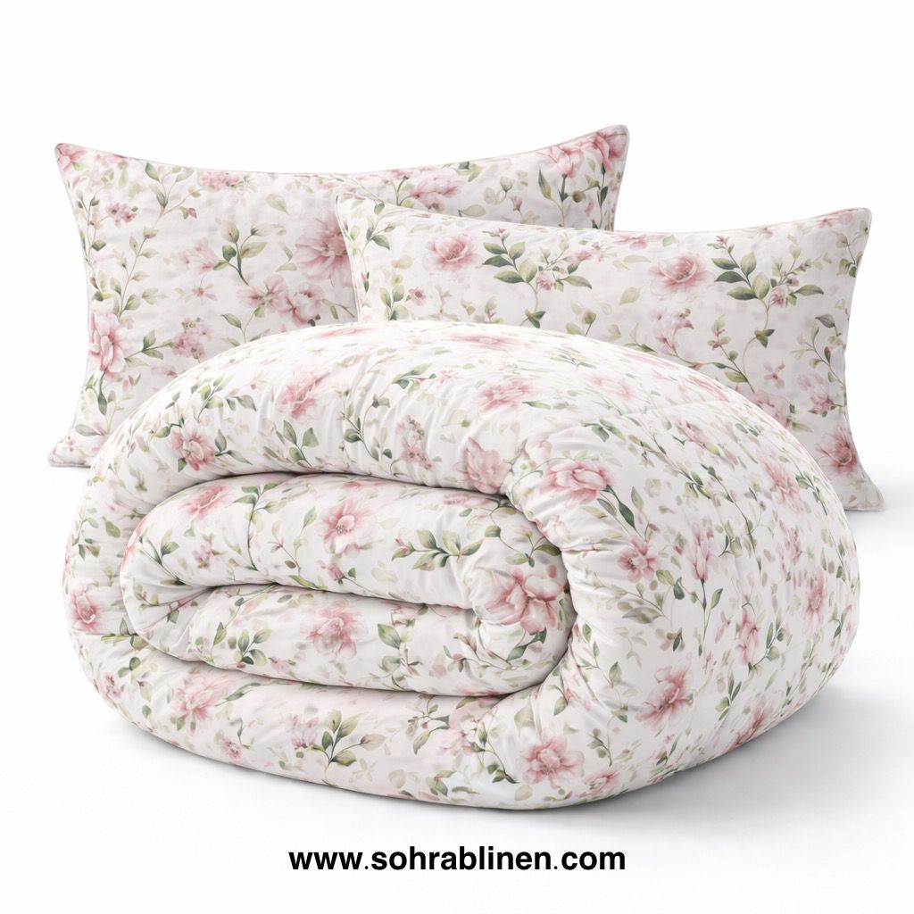 Luxury Floral Quilt Cover Set