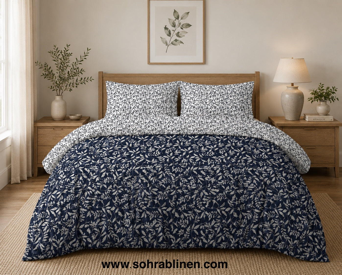 Soft Loom – D02 – T150 Cotton Bed Sheet Set
