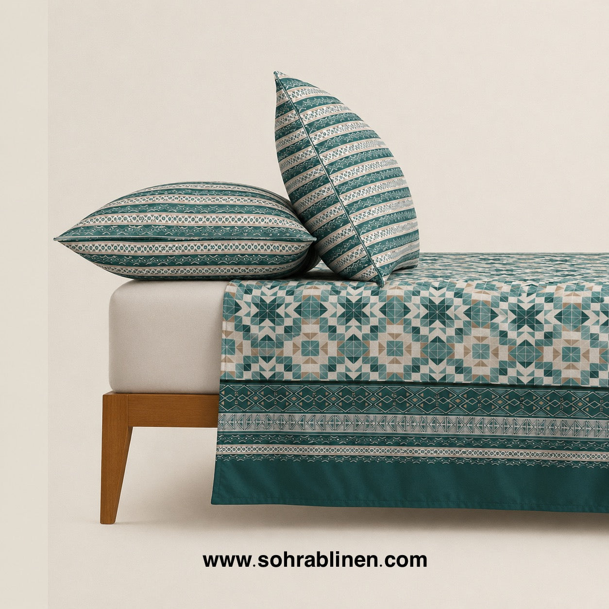Soft Loom – D03 – T150 Cotton Bed Sheet Set