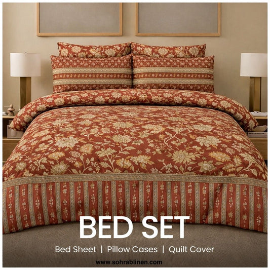 Vintage -A8 Complete Bed Set
