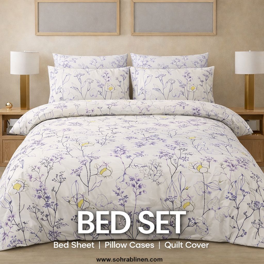 Vintage -A4 Complete Bed Set