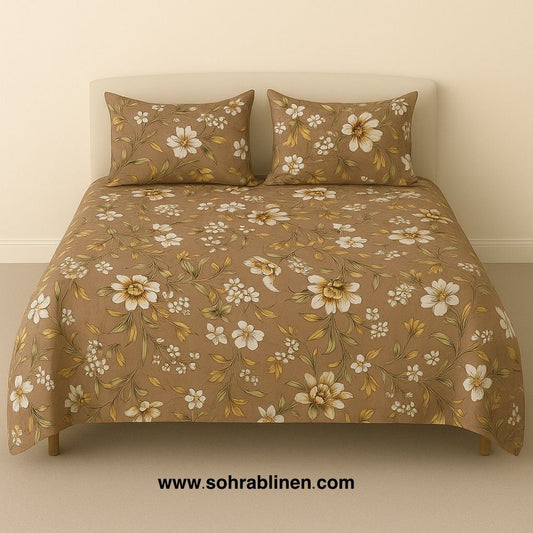 Crystal cotton bedsheet set