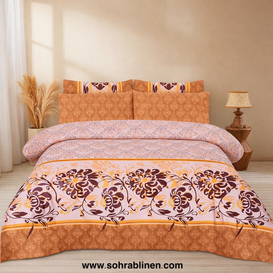 Bloosom Cotton charm bedsheet Set