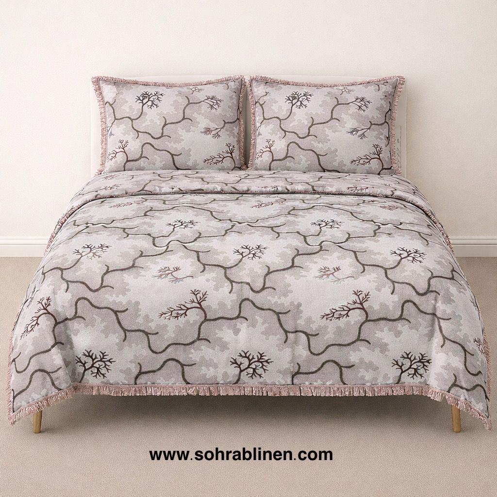 Gultex Multani Bedsheet Set Rose clay