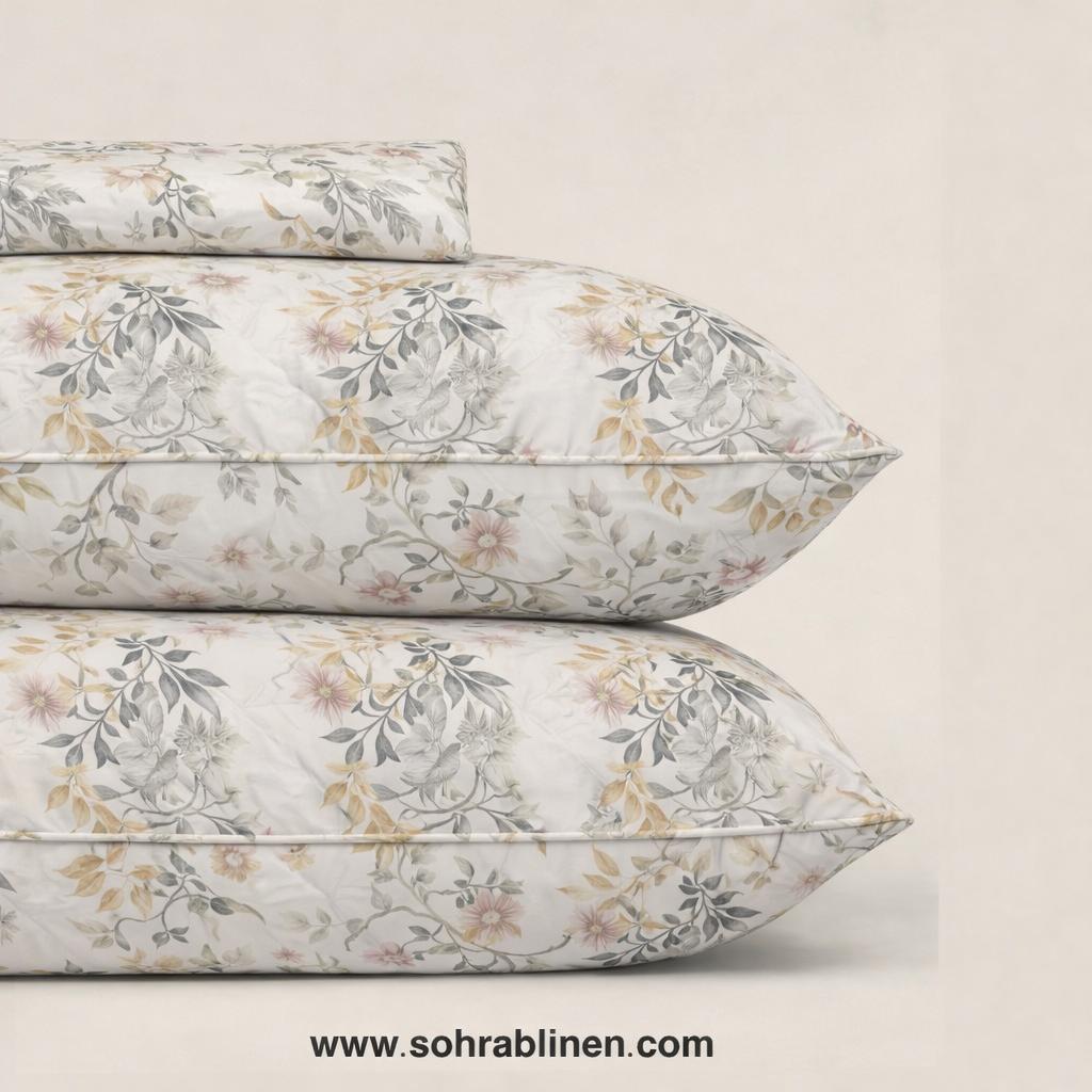 Flora Living T-200 Bedsheet Set