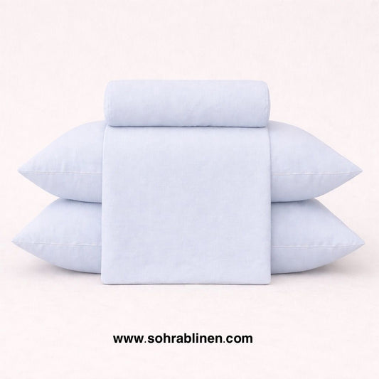 P-01 Soft  Plain Bedsheet Set