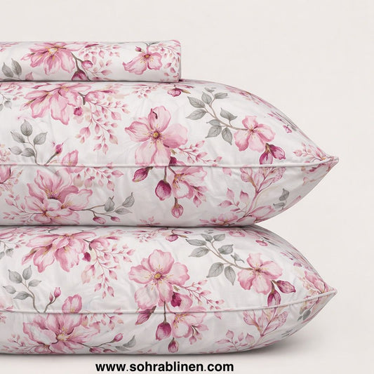 Feb -  A009 Spring Floral T-150 Bedsheet Set