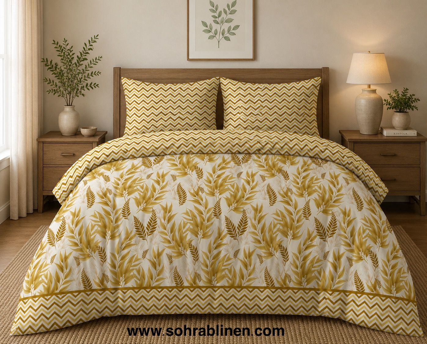 Soft Loom – D01 – T150 Cotton Bed Sheet Set