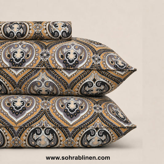Flora Gleam Crystal Bed sheet Set