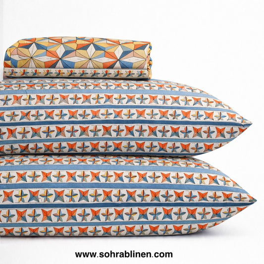 Spring Bloosom Cotton bedsheet Set