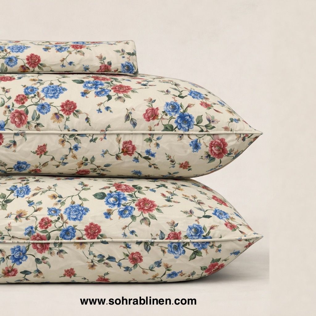 Amber  Cotton bed sheet Set