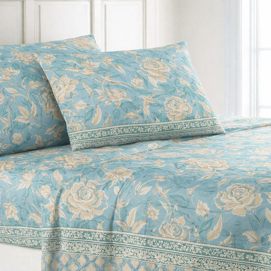 Lavender Crystal Bedsheet set