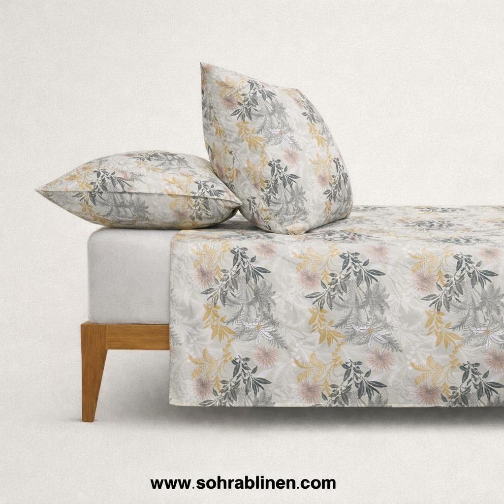Flora Living T-200 Bedsheet Set