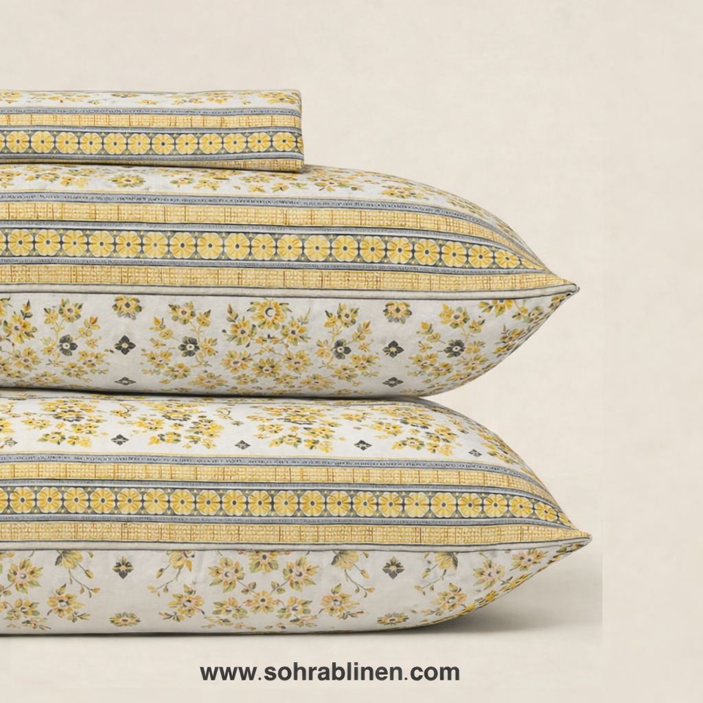 Sunflower Cotton bedsheet set