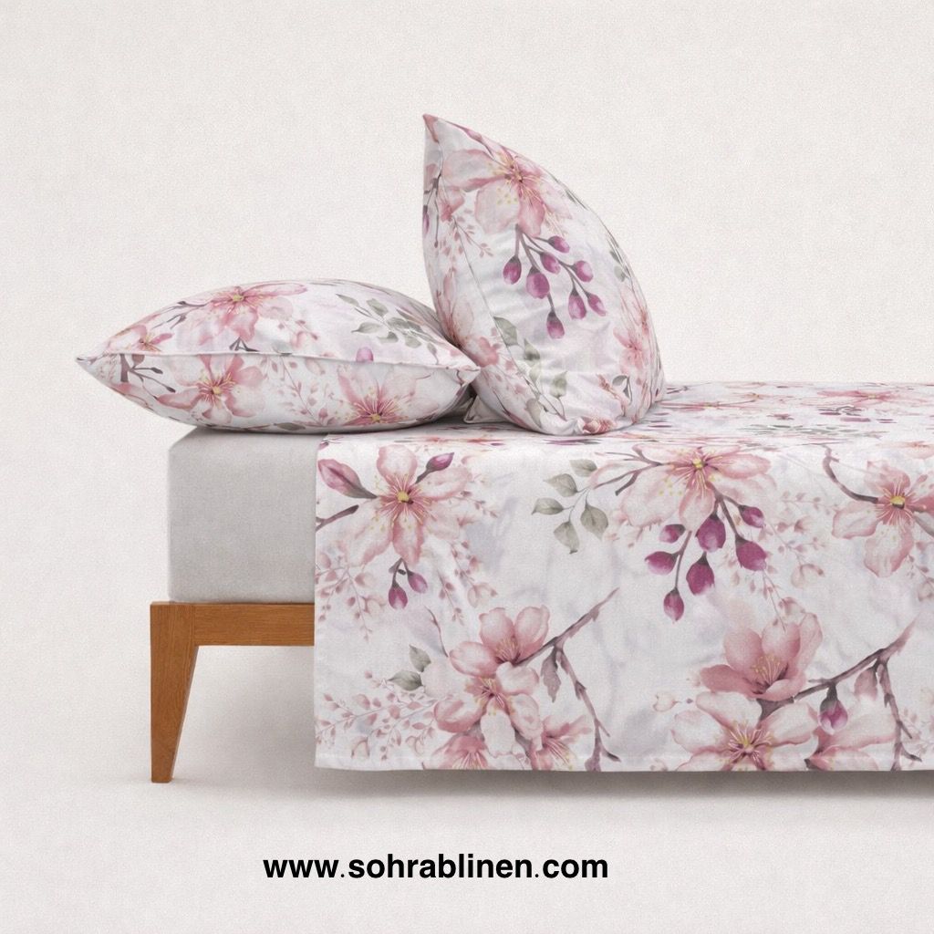 Feb -  A009 Spring Floral T-150 Bedsheet Set