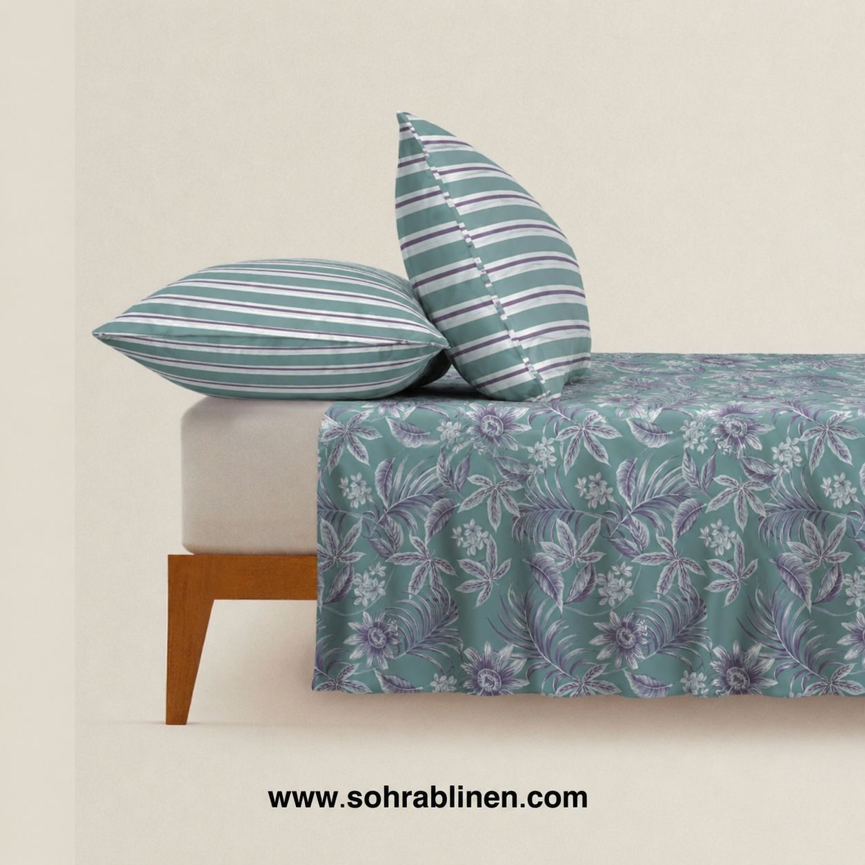 Soft Loom – D06 – T150 Cotton Bed Sheet Set
