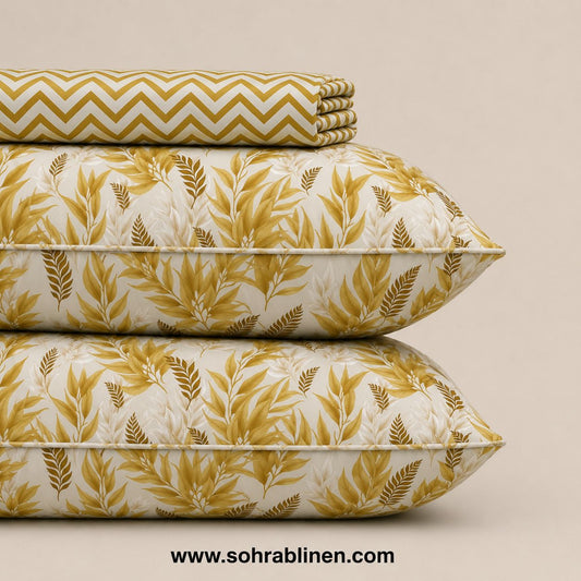Soft Loom – D01 – T150 Cotton Bed Sheet Set