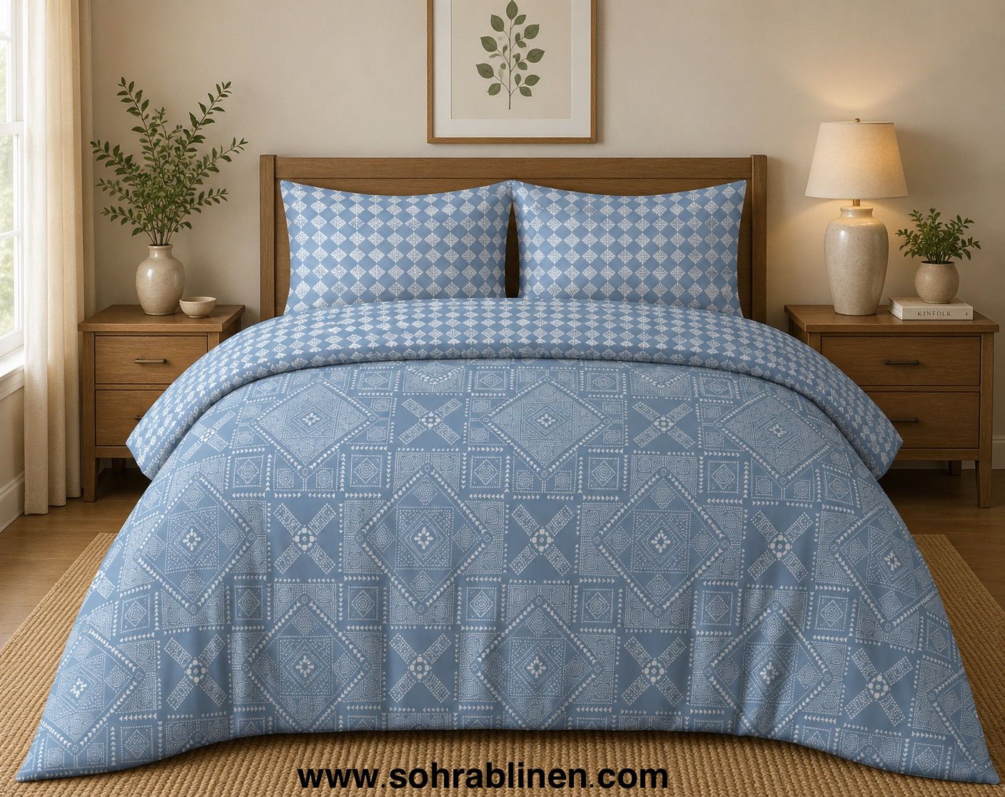 Soft Loom – D04 – T150 Cotton Bed Sheet Set