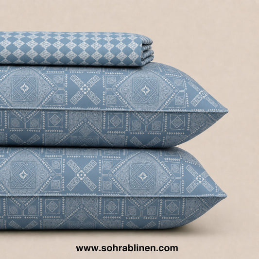 Soft Loom – D04 – T150 Cotton Bed Sheet Set