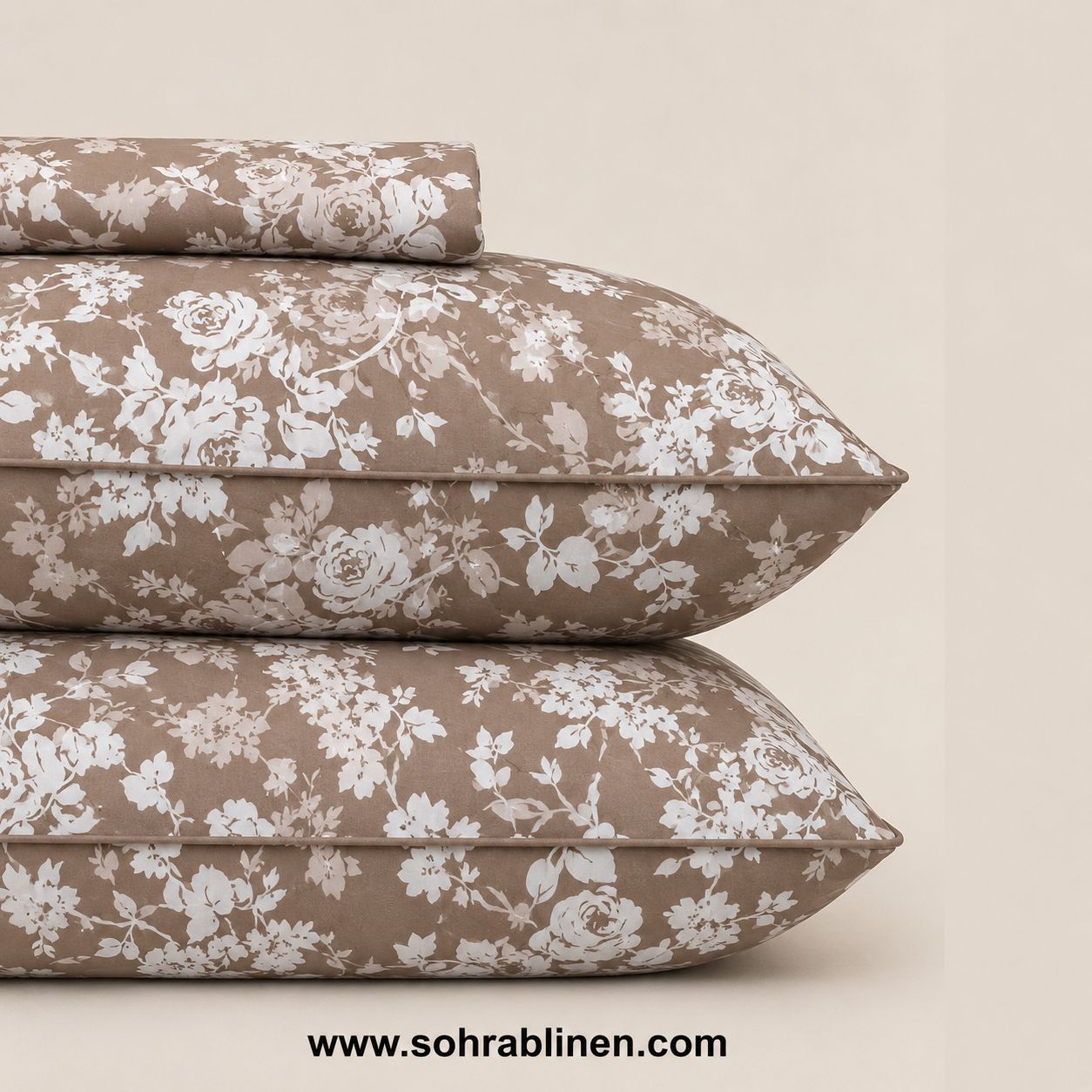 Desert Blossom T-150 Cotton Bed Sheet Set