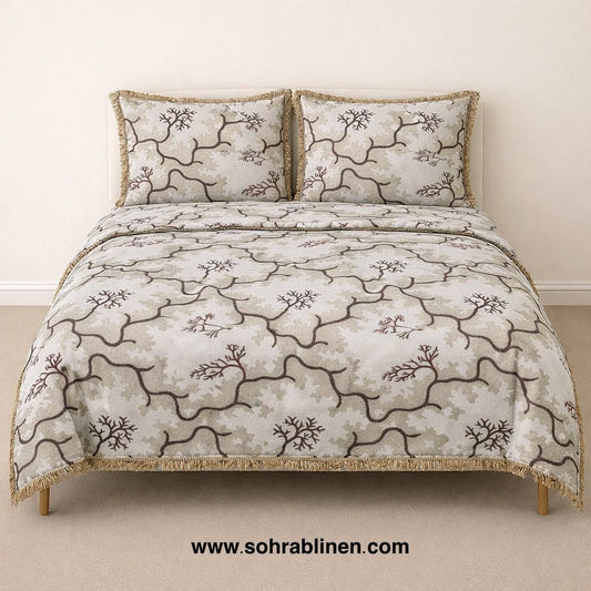 Gultex Multani Bedsheet Set Drift Stone