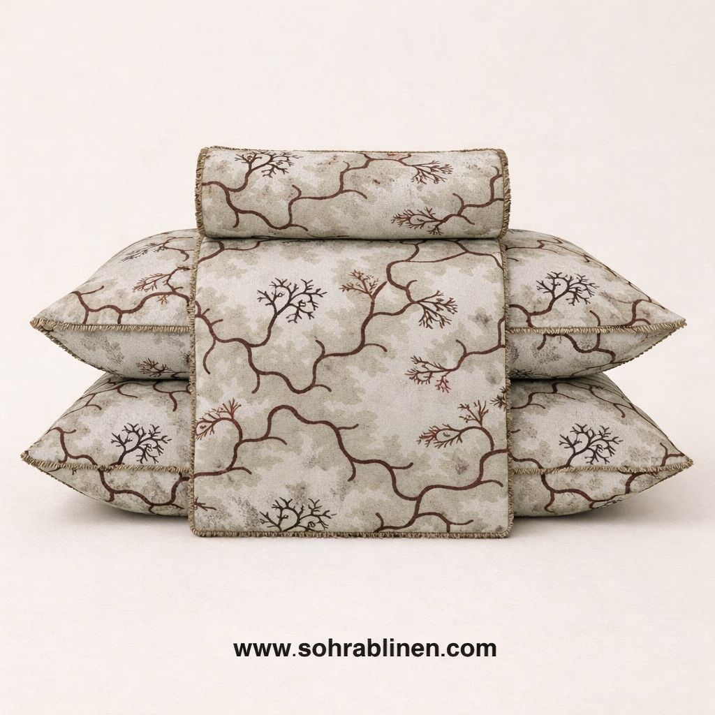 Gultex Multani Bedsheet Set Drift Stone