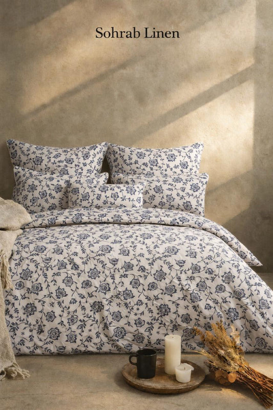 E2-Royal feather  Comforter Set 6PC Set