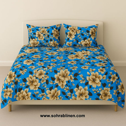 Crystal cotton bedsheet set