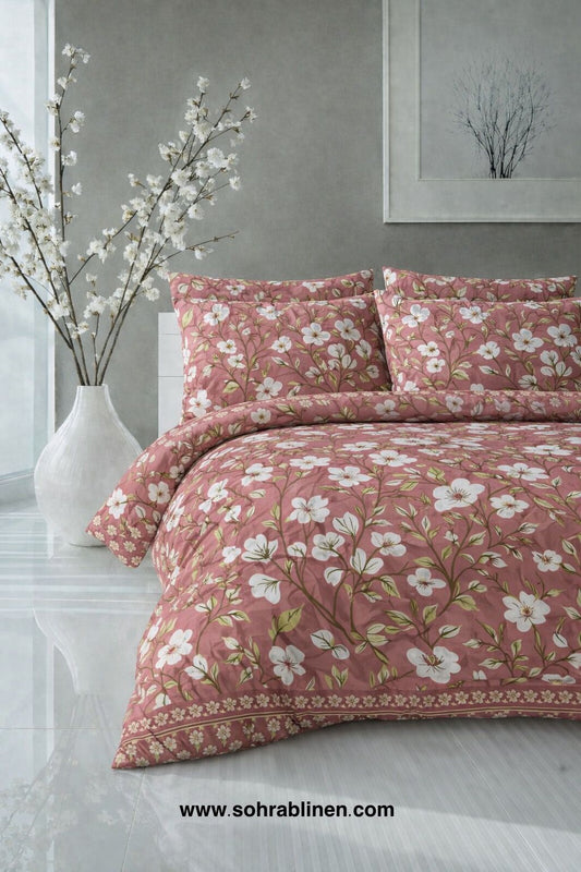 E1-Royal feather  Comforter Set 6PC Set