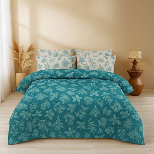 Bloom Printed Cotton Bedsheet sets