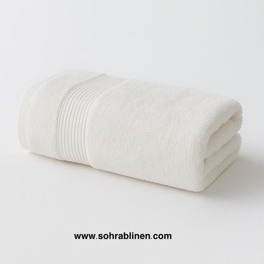 Premium White Bath Towel